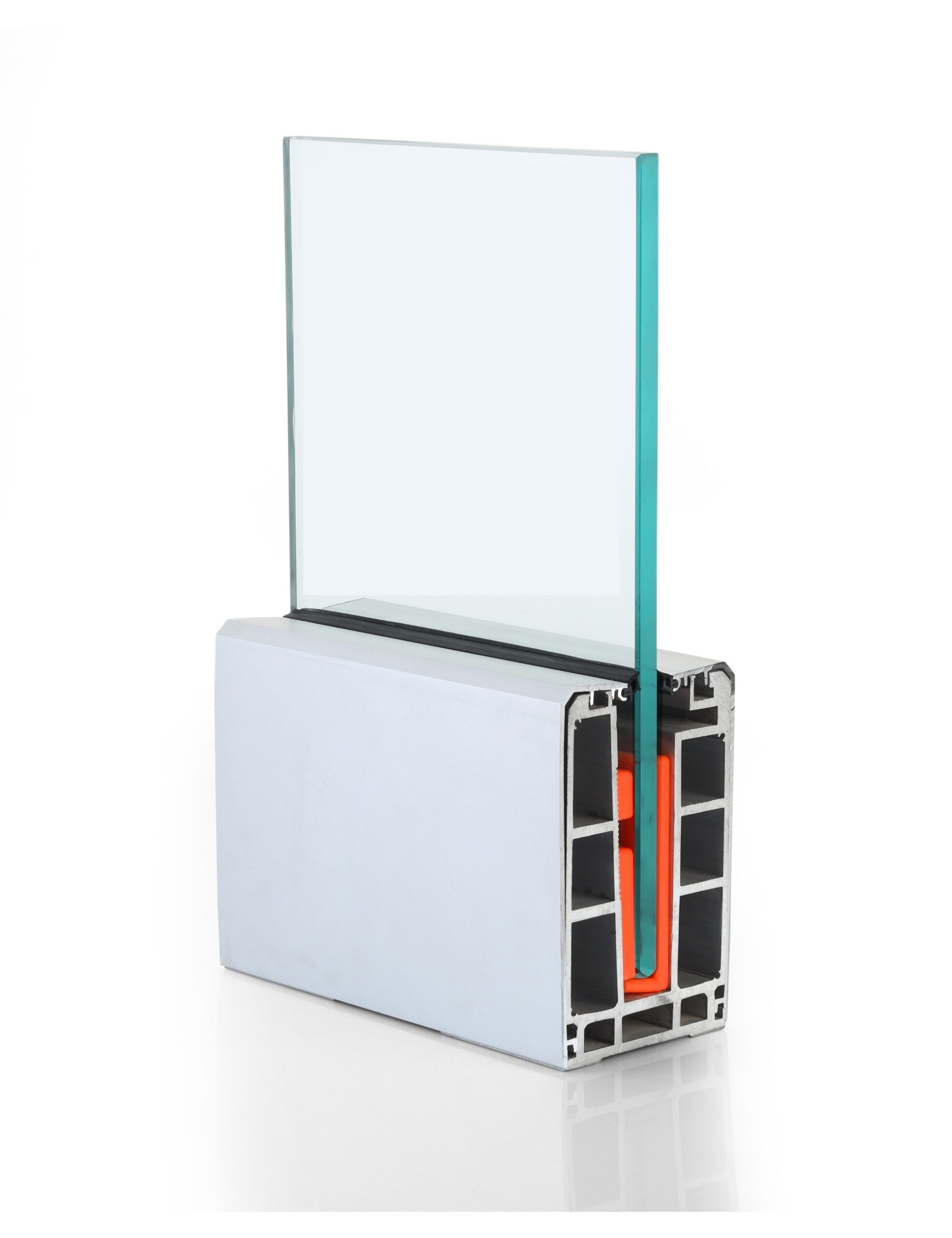 Bracket With Cover System VCS-65 for modern architectural aluminum railings